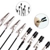 12 PCS Model Painting Stand Base Holder Magnetic Bendable Alligator