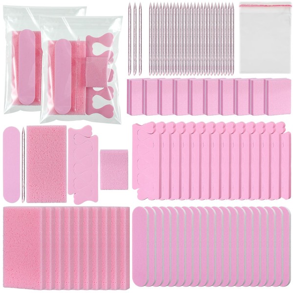 Lanties 50 Set Pedicure Kit Individual Disposable Sanitary Pedi Tool