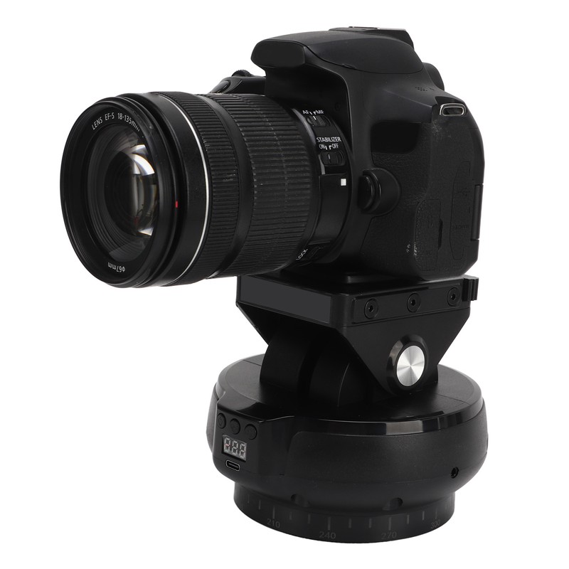 Wireless Remote Control Electric Tripod Head AI Face Tracking Rotating