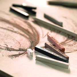 Conté à Paris Sketching Carre Crayons - Sanguine XVIIIth C (Pack of 12)