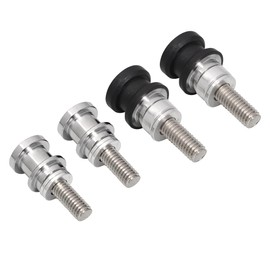 WOWTK Detachables Sissy Bar Luggage Rack Tour Pack Rack Docking Hardware Kit fits for Harley Softail FLDE, FLHC, FLHCS, FLSL, FXBB and FXST Models 2018-2024