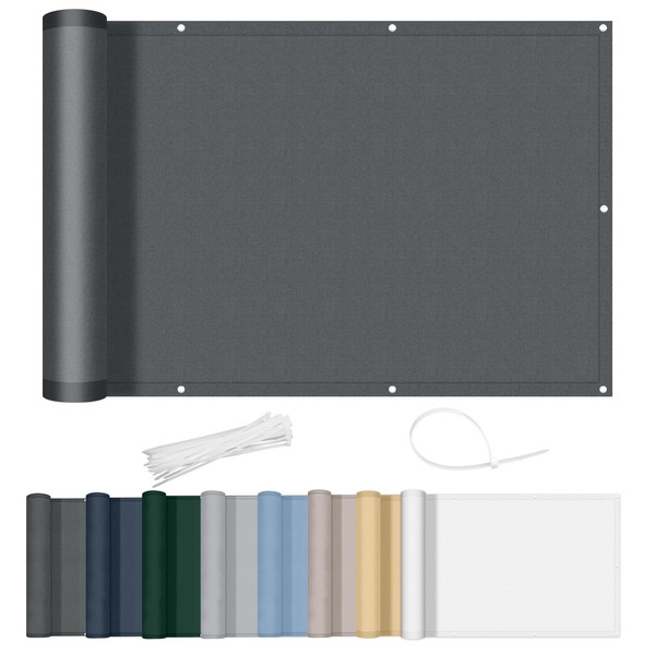 AXT SHADE Balcony Privacy Screen, 90 x 200 cm, Balcony