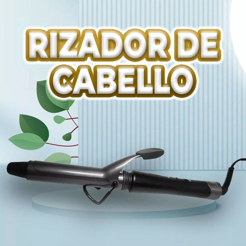 EGTMA Rizador De Cabello De Titanio Para Rizos Duraderos Brillante
