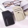 Feltor Leather Style Sunglasses Holder Ranking Car Sunglasses Holder Card
