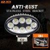 AGP.1978 2PCS Tractor Led Work Light, 12V 24W Oval Cab