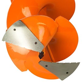 RAZR Ice Augers Power Auger Drill, Dual Pro Curved Blades (8 inch)