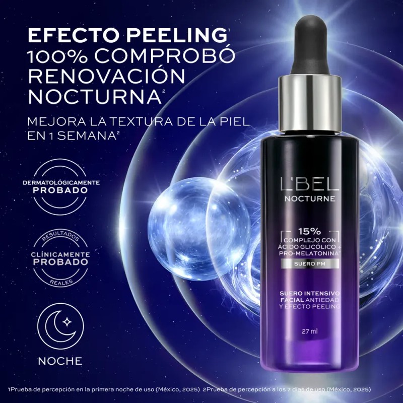 Lbel Nocturne Serum Efecto Peeling Pm 27 Ml