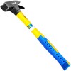 S&R Roofing Hammer 600g with Fiberglass Handle, Magnetic Nail Holder,