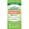 Natures Truth Ultimate Probiotic 10-25 Billion Capsules, 60 Count by