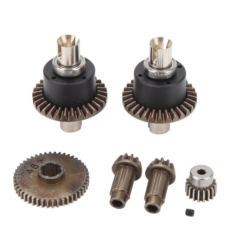 RC Car Motor Gear Kit Differential Drive Assembly for SCY