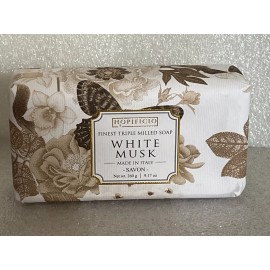 HOPIFICIO WHITE MUSK Bar 9.17 oz Finest Triple Milled Bar Made In Italy Original