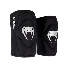 Venum Gel Kontact Knee Pads - Black/Silver - X-Small