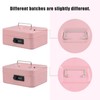 xydled Steel Cash Box Safe with Combination Lock,Money Safe Box