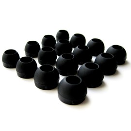 NICKSTON 16pcs (B-4sz) Replacement Eartips Adapters Compatible with Kalakate Sport Earbuds with Mic Earphones Headphones