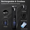 Zesuti 2-in-1 Manscape Trimmer for Men,Body & Groin Hair Trimmers