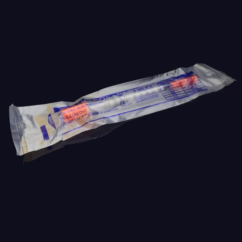 20 pcs1ml Dispensing Measuring Tool + Alcohol Wipes, Plastic Multiple