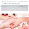 50pcs Nail Files Double Sided 180/240 Grit Nail Buffering Files