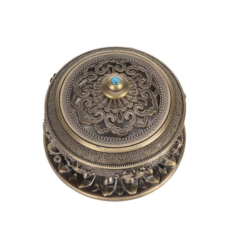 Incense Burner Bronze Nepal Sandalwood Alloy Incense Burner Holder for