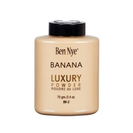 Ben Nye Banana Luxury Talc-Free Setting Powder - A Silky, Translucent Powder - Join the Powder Revolution - Select a Size: DOME Jar (BV-0) (Talc Free)