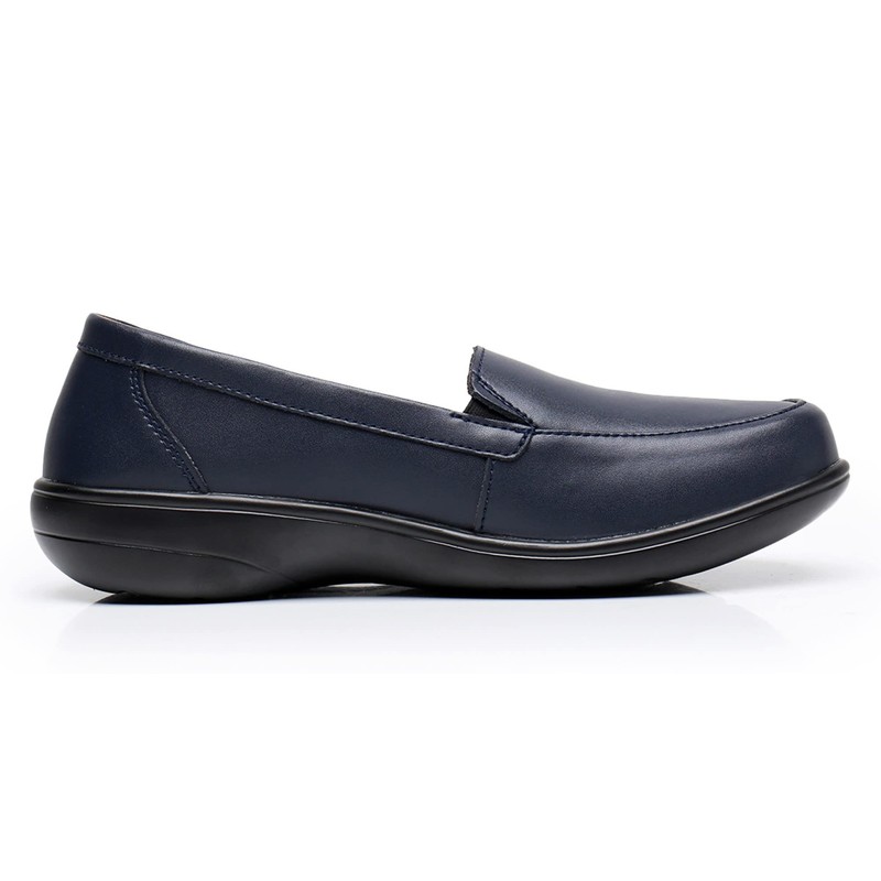 VenusCelia Zapatos planos para caminar Parel para mujer, marino, 10