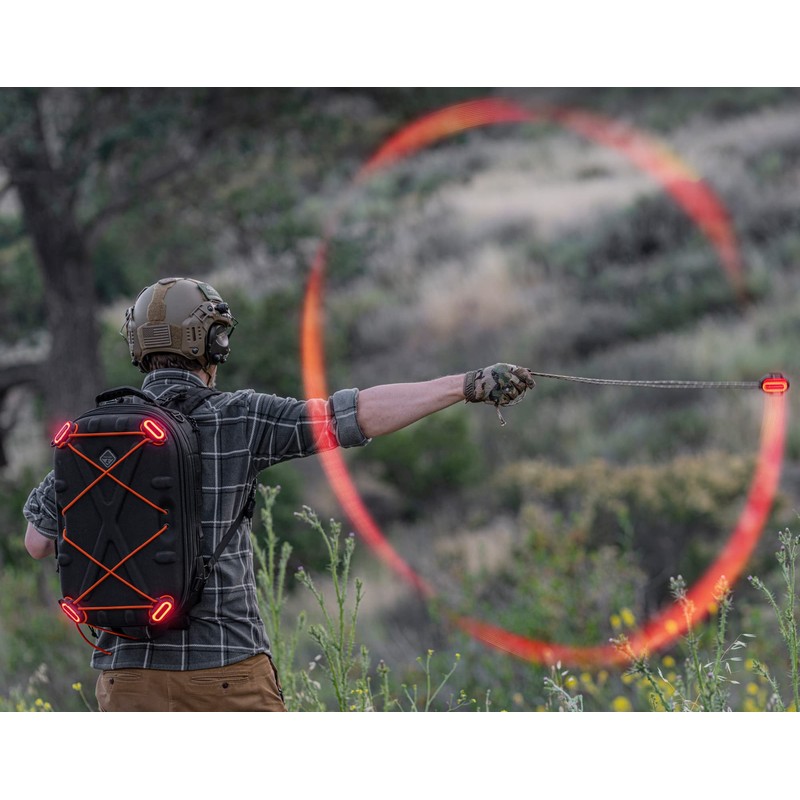 ハザード4 ビーコンライトキット-B:LEDコア ブーツカバー SG1 ネジ/プラグ2個 ナット/プラグ2個 充電ケーブル レッド One Size