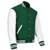 Sledwise Varsity Jacket Baseball Letterman Jacket– Wool and Leather Premium