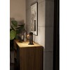EGLO Plimsoll Table Lamp, Bedside Lamp with Swivelling Spot, Table