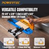 POWERTEC Thin Rip Jig for Table Saw - Sliding Guide