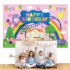 Pig Theme Birthday Background Pink Pig Party Birthday Decoration for