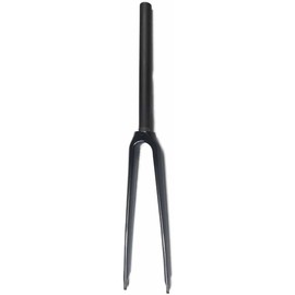 roadkey 700C Road Bike Fork 3K Carbon Fibre Forks Straight Tube 28.6mm C-Braking (Black Gloss)