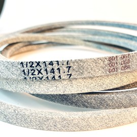 DarylParts Lawn Mower Deck Belt GX21833, Aramid Cord, 141.7 inches, for John Deere D140, L130, L120, LA145, D160, E140 Models with 48 inch Deck Replace GX20571 GX21833