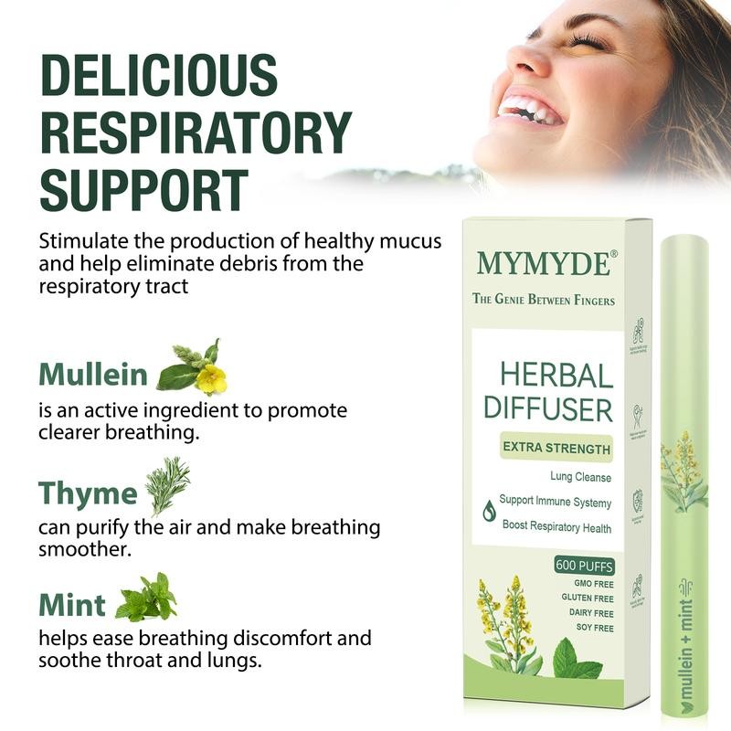 MYMYDE Thyme and mint extracts for lung detoxification and oral