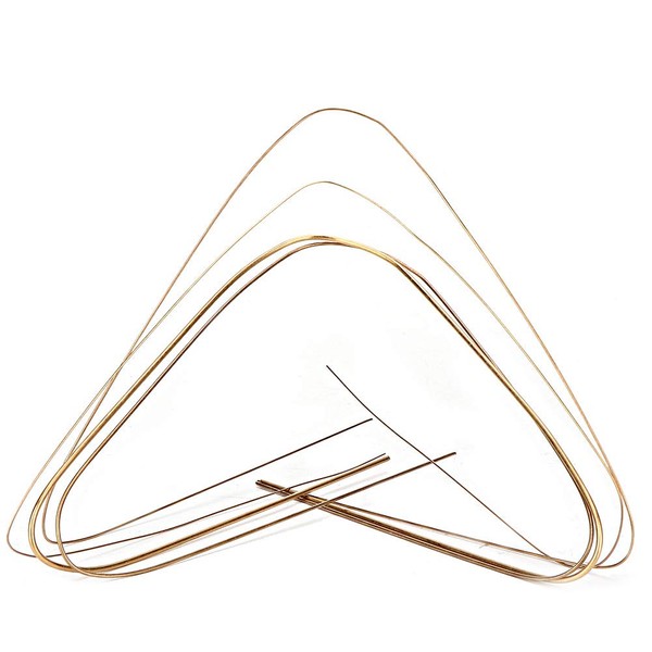 4pcs Gold and Silver Welding Rods Set - 0.5mm, 0.7mm,