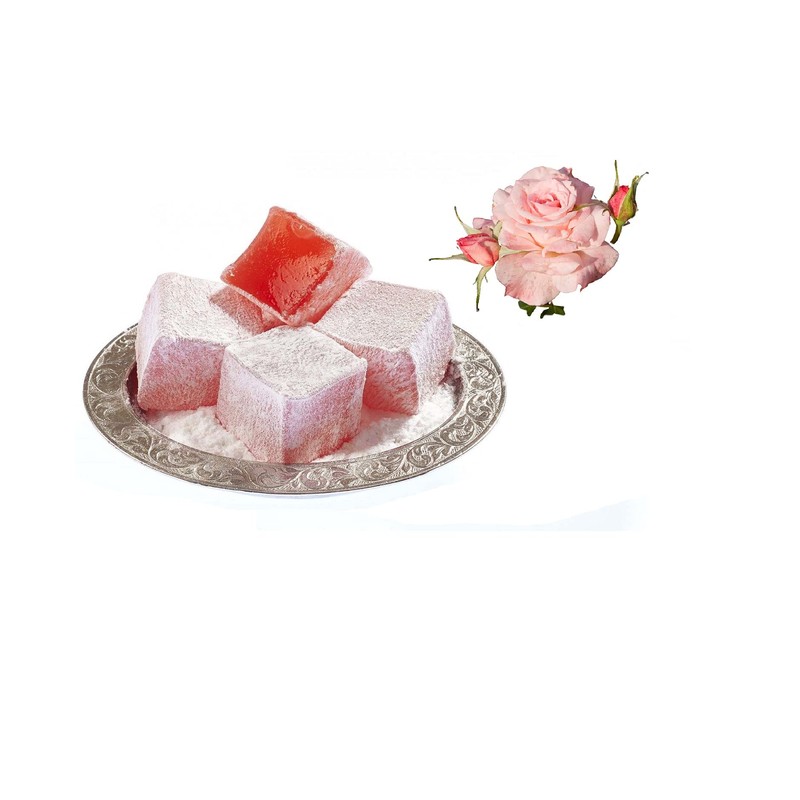 Turkish Delight Rose Flavoured 17.64 oz 1.10 Ibs 500 gr