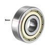 sourcing map 6200ZZ Deep Groove Ball Bearings 10mm ID 30mm