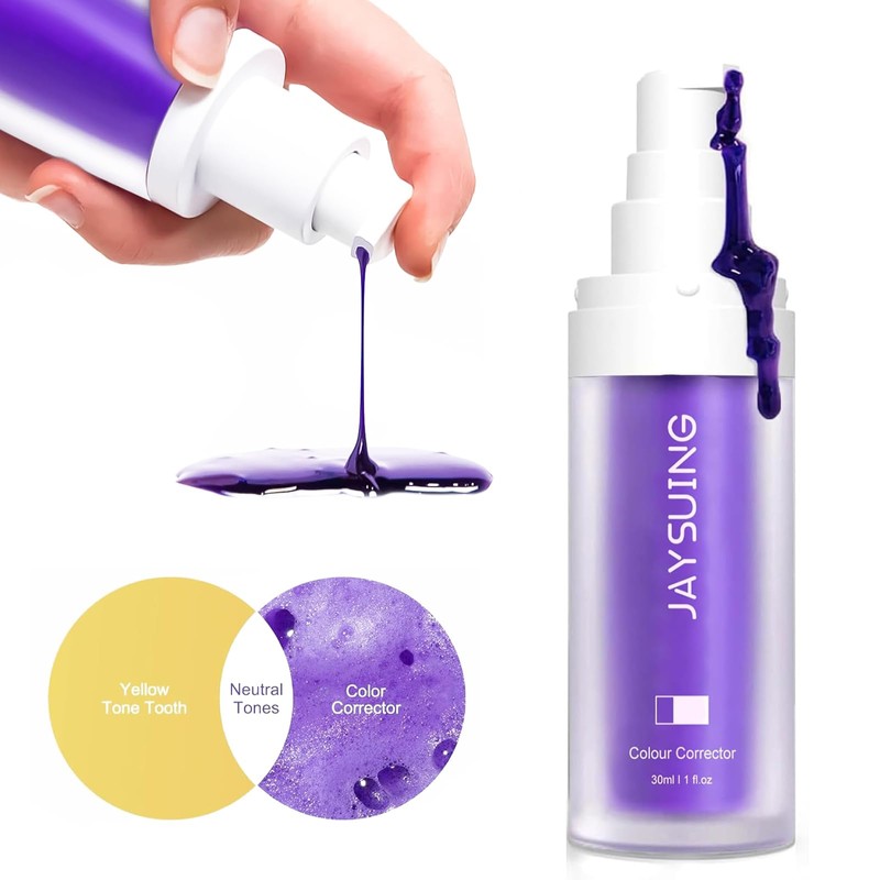 Purple Teeth Whitening Toothpaste, Purple Toothpaste, White Teeth Purple Toothpaste