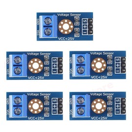 Voltage Detection Sensor Module for Arduino DC0-25V with Code RCmall FZ0430 5pcs