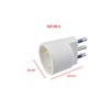 Poly Pool Set of 6 Adaptors Large 16 A and