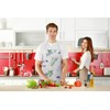 Adjustable Waterproof Kitchen Apron for Women with 2 Pockets, Cute