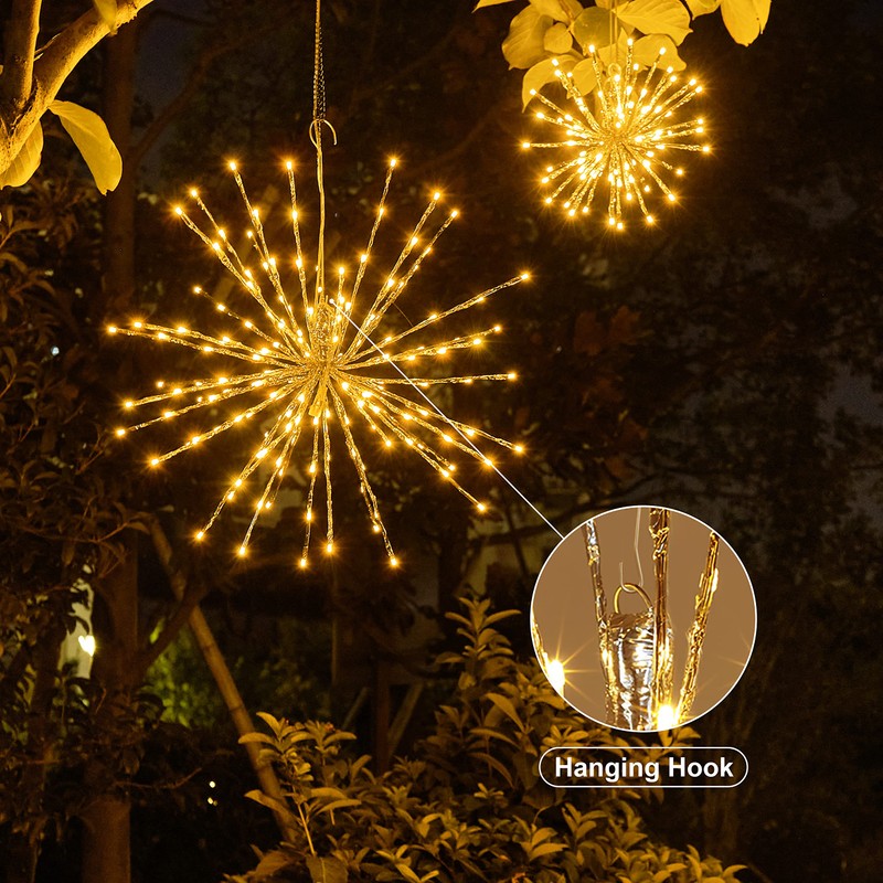 Lightshare 24" Starburst Light Lighted Ball 160 LED Firework Lights