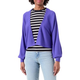 Taifun Women's 532313-15000 Cardigan Sweater, Purple Ink, 18