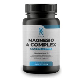 Magnesio Complex Naíma Suplemento Alta Absorción Citrato Glicinato Óxido Gluconato Energía Bienestar 100 Cápsulas