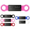 Pack de 3 Custom Slide On Silent Pet ID Tags,
