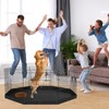 VEVOR Foldable Metal Dog Exercise Pen, Pet Playpen Dog Fence