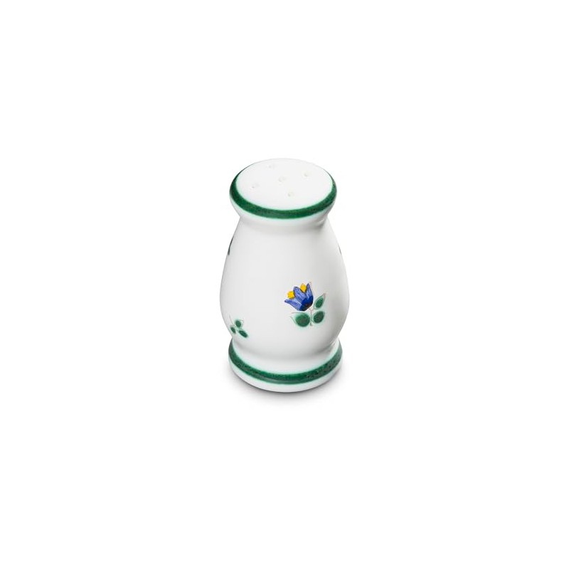 GMUNDNER KERAMIK Salt Shaker Bulbous Diameter 5.3 cm Scattered Flower
