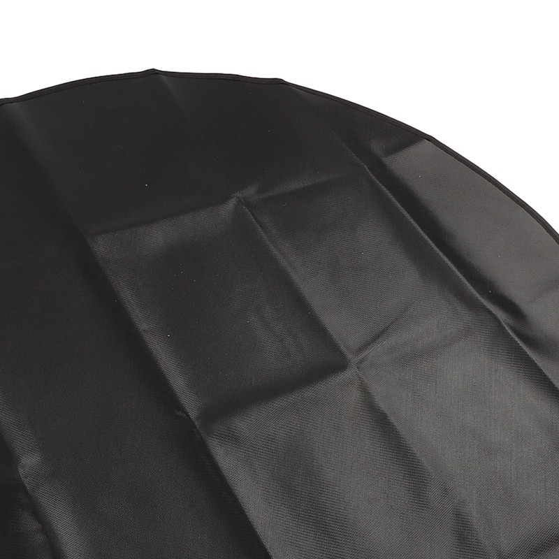 Under Grill Mat Fireproof Waterproof Double Sided Portable Round Barbecue