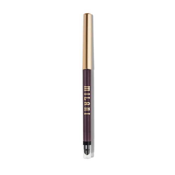 Milani Stay Put Eyeliner - After Dark (0.01 Ounce) Cruelty-Free Self-Sharpening Eye Pencil with Built-In Smudger - Line & Define Eyes with High Pigment Shades for Long-Lasting Wear