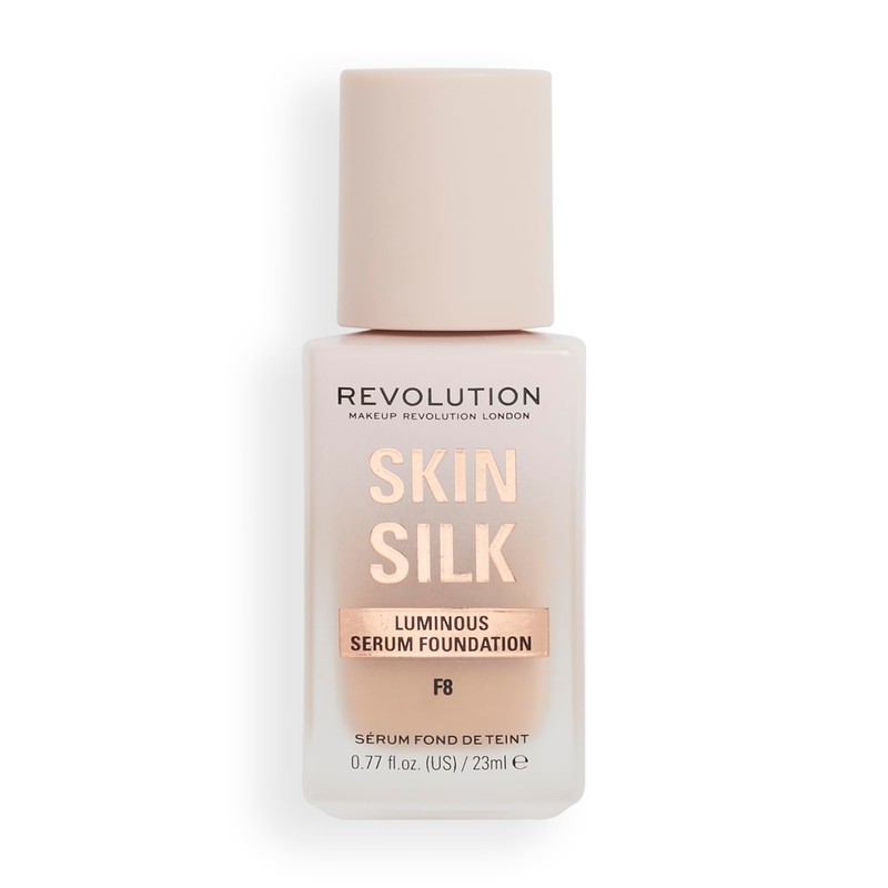 Makeup Revolution, Skin Silk Serum Foundation, Light to Medium Coverage,