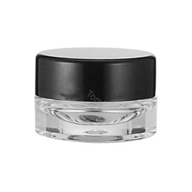 3g cream, black cap, 3g transparent container / 3g 크림 검정캡 3g 투명용기