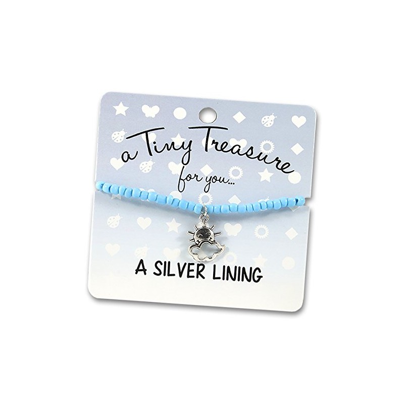 A TINY TREASURE FOR YOU... SAFE TRAVELS! Bracelet